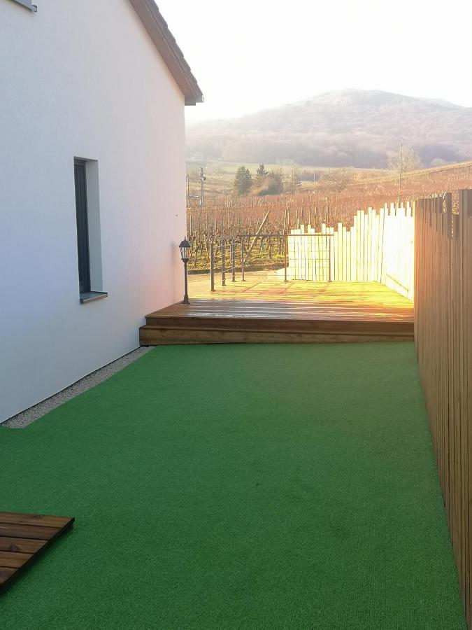 Cocon De Caractere Au Coeur Des Vignes Alsaciennes Apartment Бергхайм Екстериор снимка